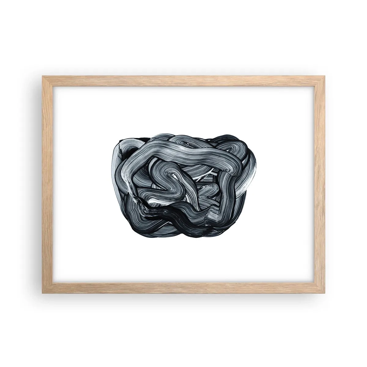 Affiche dans un chêne clair - Poster - Ce n'est pas si simple - 40x30 cm