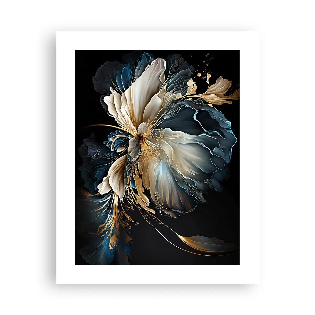 Affiche - Poster - Fleur de fougère de conte de fées - 40x50 cm