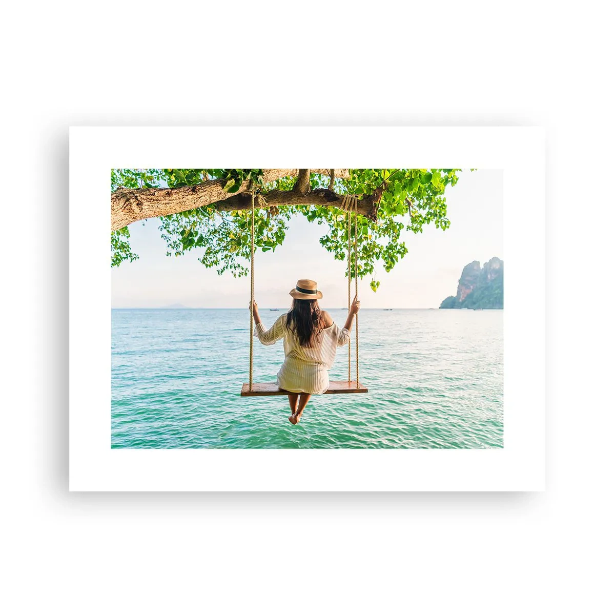 Affiche - Poster - La vie est belle - 40x30 cm
