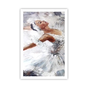 Affiche - Poster - Délicat et léger comme du tulle - 61x91 cm