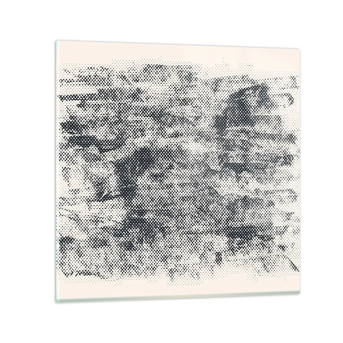 Impression sur verre - Image sur verre - Composition brumeuse - 60x60 cm