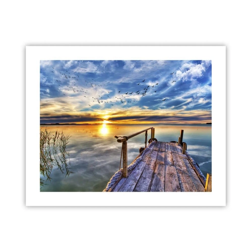 Affiche - Poster - Le vent se repose - 50x40 cm