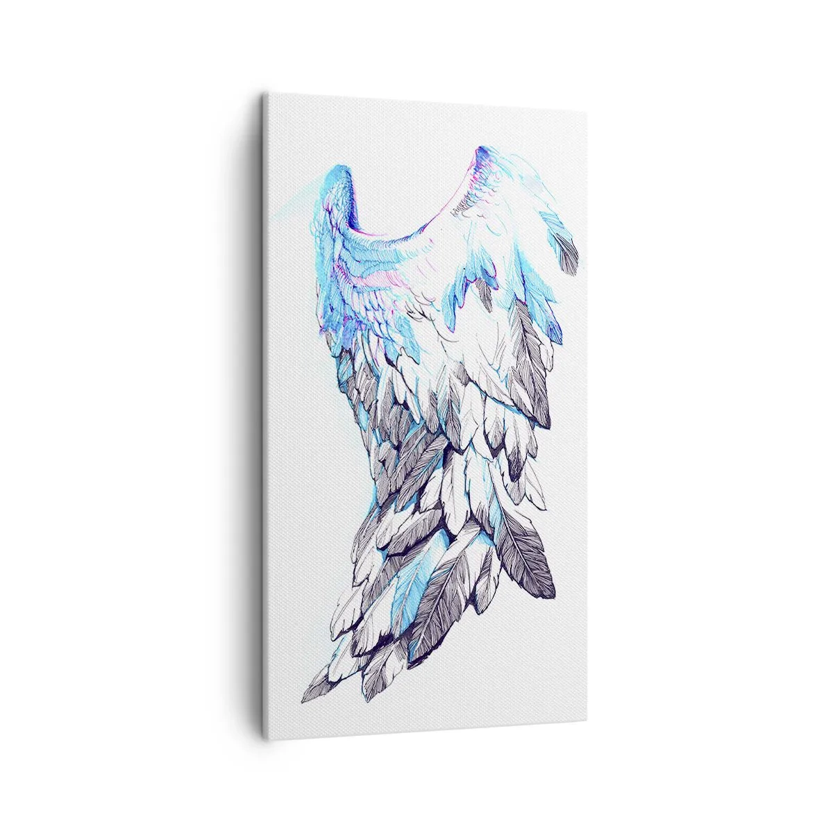 Impression sur toile - Image sur toile - j'ai besoin d'ailes - 45x80 cm