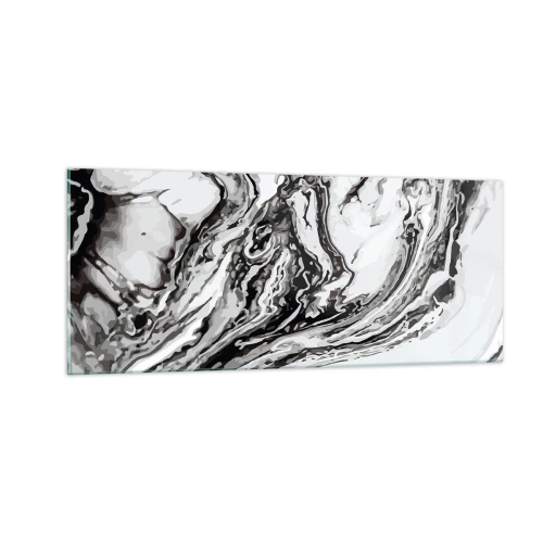 Impression sur verre - Image sur verre - Au début, c'était le chaos - 100x40 cm