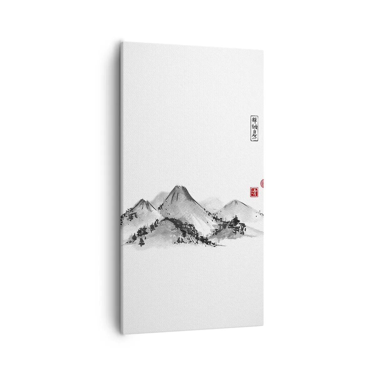 Impression sur toile - Image sur toile - Au-delà de la distance - 55x100 cm