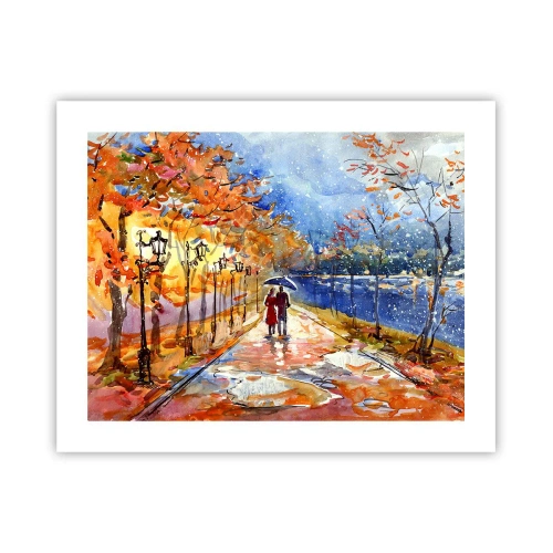 Affiche - Poster - Ensemble jusqu'au bout du temps - 50x40 cm