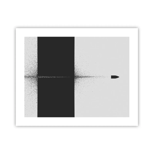 Affiche - Poster - Droit au but - 50x40 cm