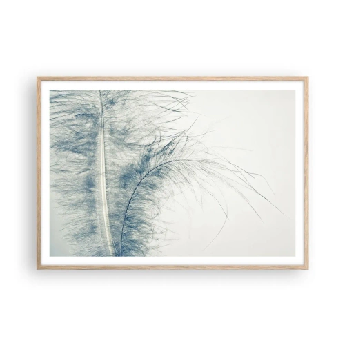 Affiche dans un chêne clair - Poster - Les sept natures - 100x70 cm