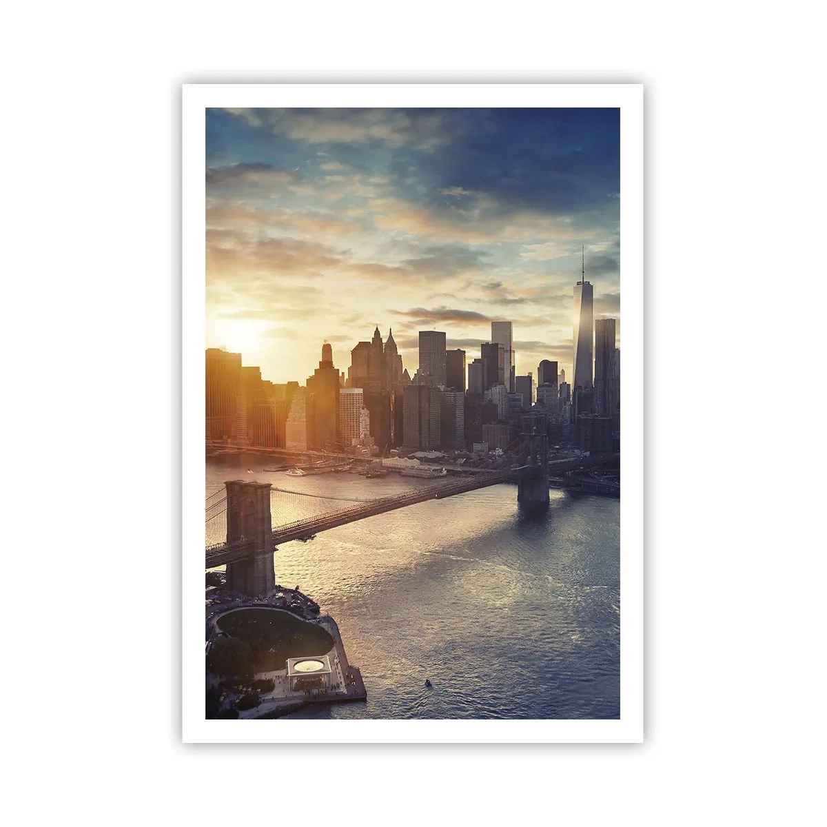 Affiche - Poster - Monument de la culture occidentale - 70x100 cm