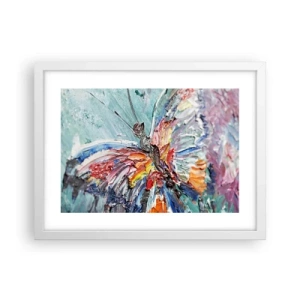 Affiche dans un cadre blanc - Poster - Peint par nature - 40x30 cm
