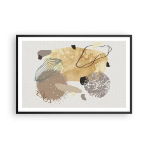 Affiche dans un cadre noir - Poster - Plumcologie appliquée - 91x61 cm