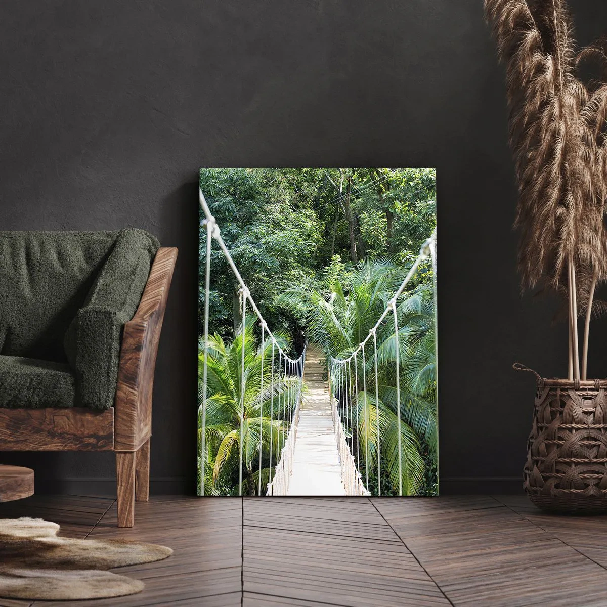Impression sur toile - Image sur toile - Welcome to the jungle! - 45x80 cm