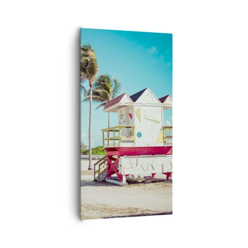 Impression sur toile - Image sur toile - Une belle journée devant toi - 65x120 cm