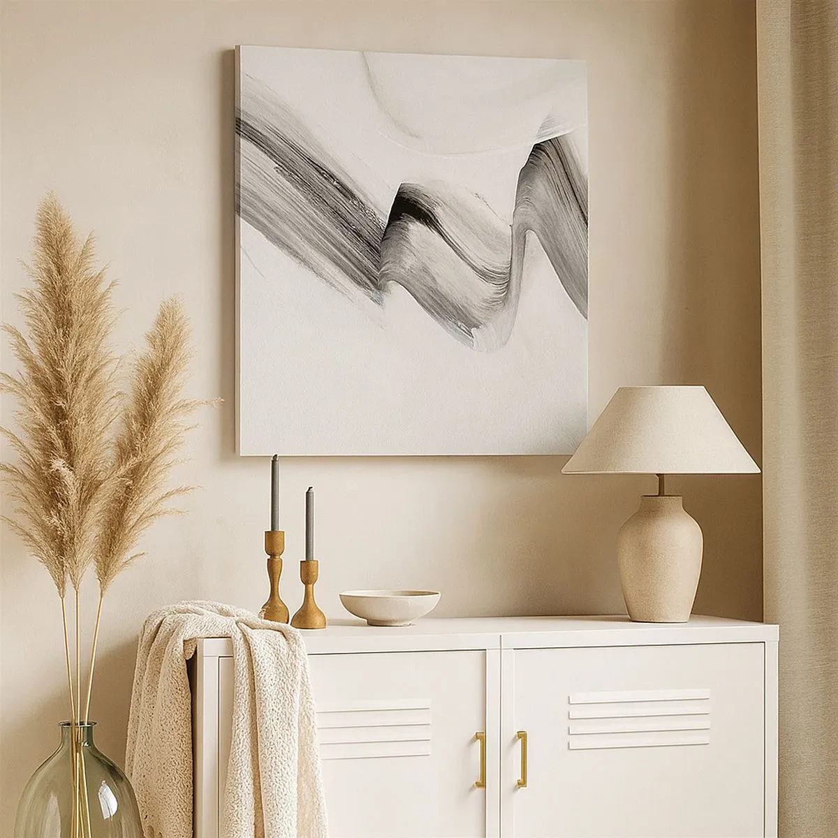 Impression sur toile - Image sur toile - Mine de rien pour s'amuser - 30x30 cm