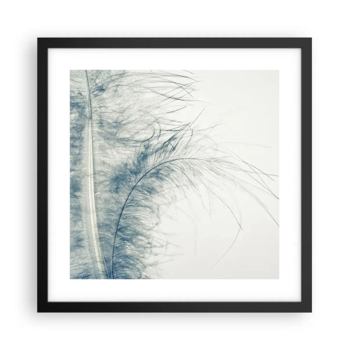 Affiche dans un cadre noir - Poster - Les sept natures - 40x40 cm