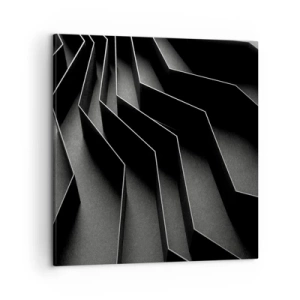 Impression sur toile - Image sur toile - Ordre spatial - 50x50 cm