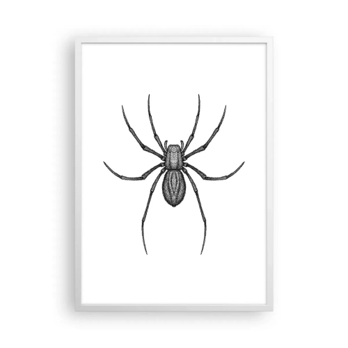 Affiche dans un cadre blanc - Poster - Une précision troublante - 50x70 cm