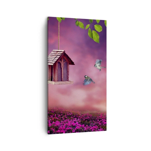 Impression sur toile - Image sur toile - Invitation à dîner - 45x80 cm