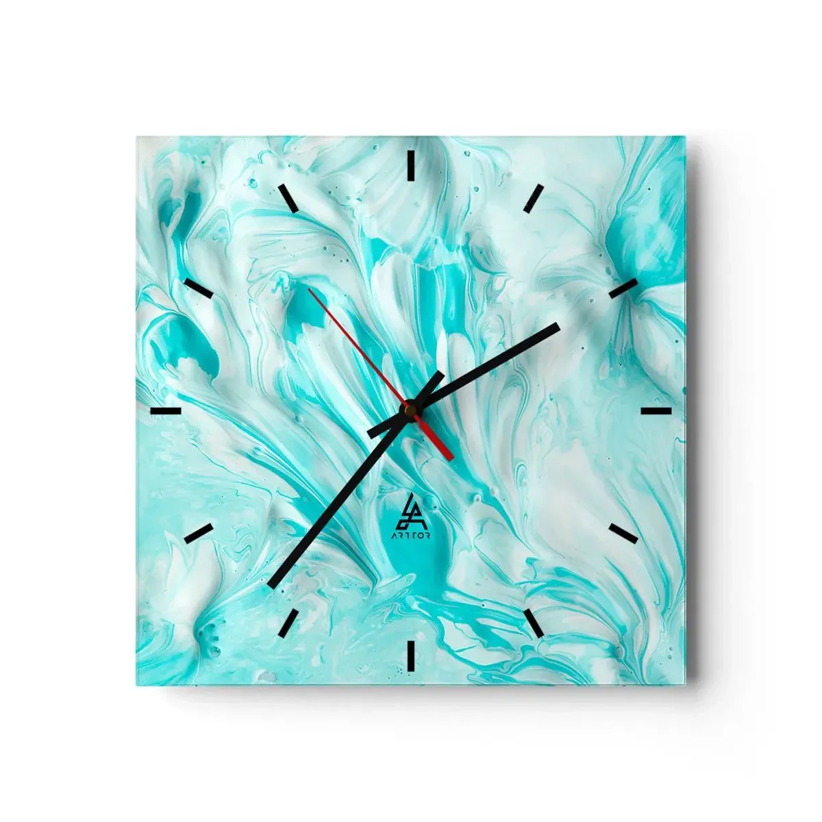 Horloge murale - Pendule murale - Ensemble pour toujours - 40x40 cm