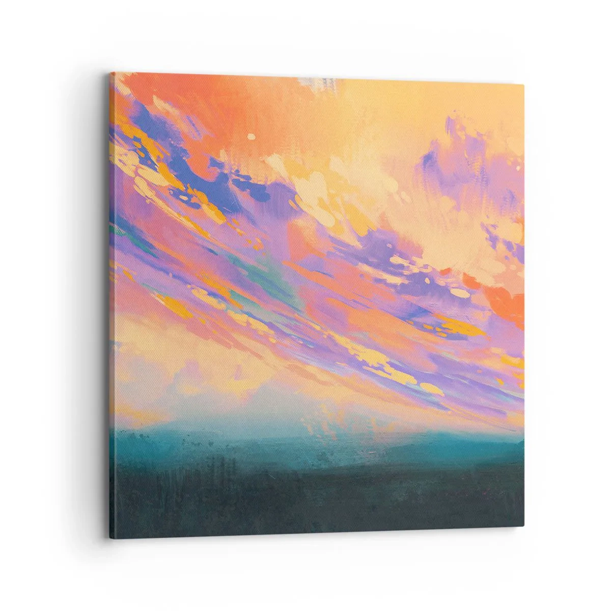 Impression sur toile - Image sur toile - La force d'attraction - 70x70 cm