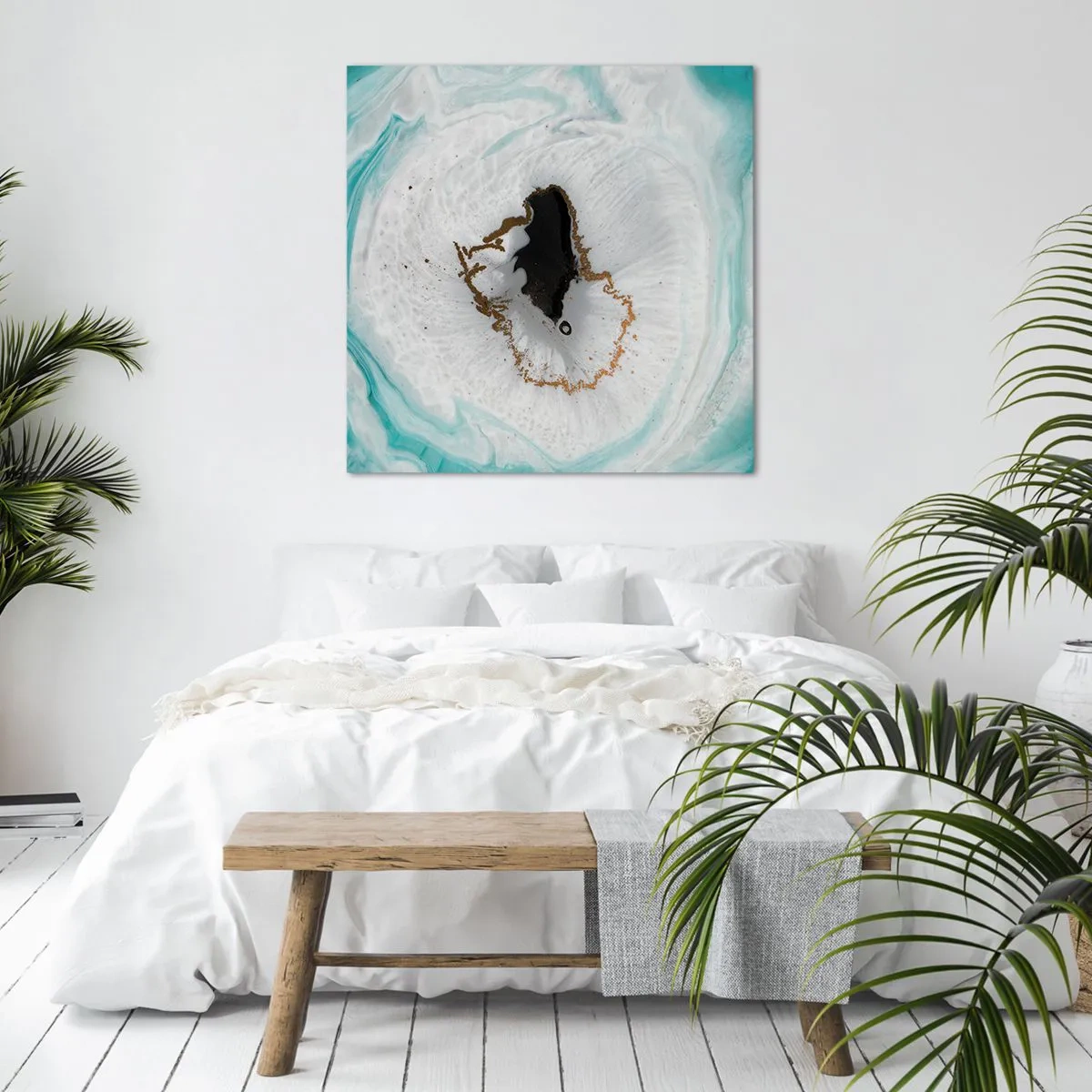 Impression sur toile - Image sur toile - Pénétrer à l'intérieur - 50x50 cm