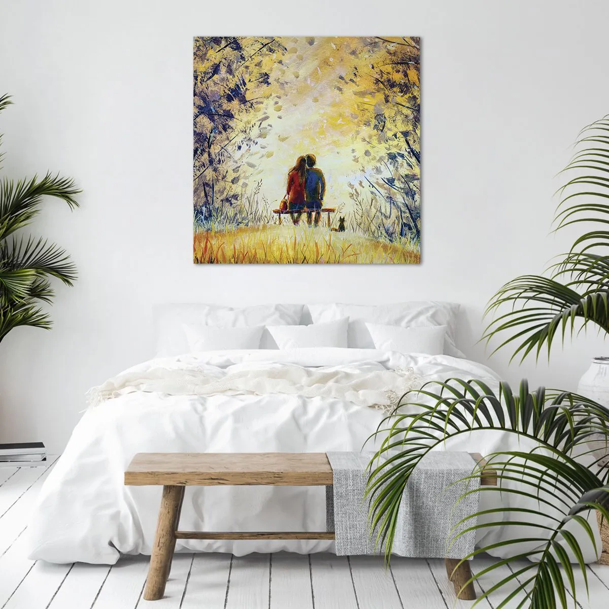 Impression sur toile - Image sur toile - Moment magique - 60x60 cm