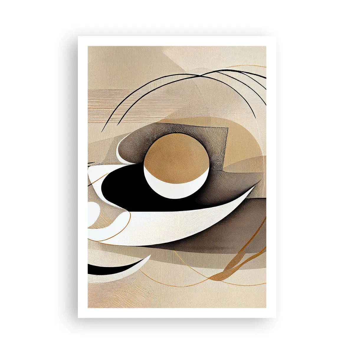 Affiche - Poster - Composition : l'essence des choses - 70x100 cm