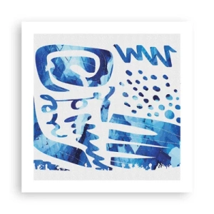 Affiche - Poster - Retour aux racines - 50x50 cm