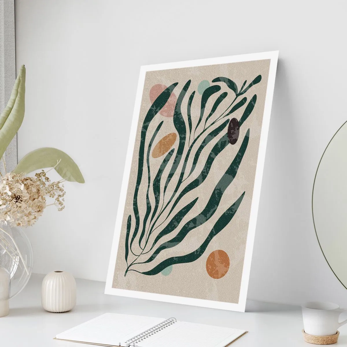 Affiche - Poster - Parmi la verdure - 61x91 cm