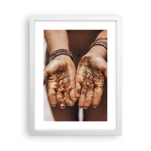 Affiche dans un cadre blanc - Poster - Un don pour vous - 30x40 cm