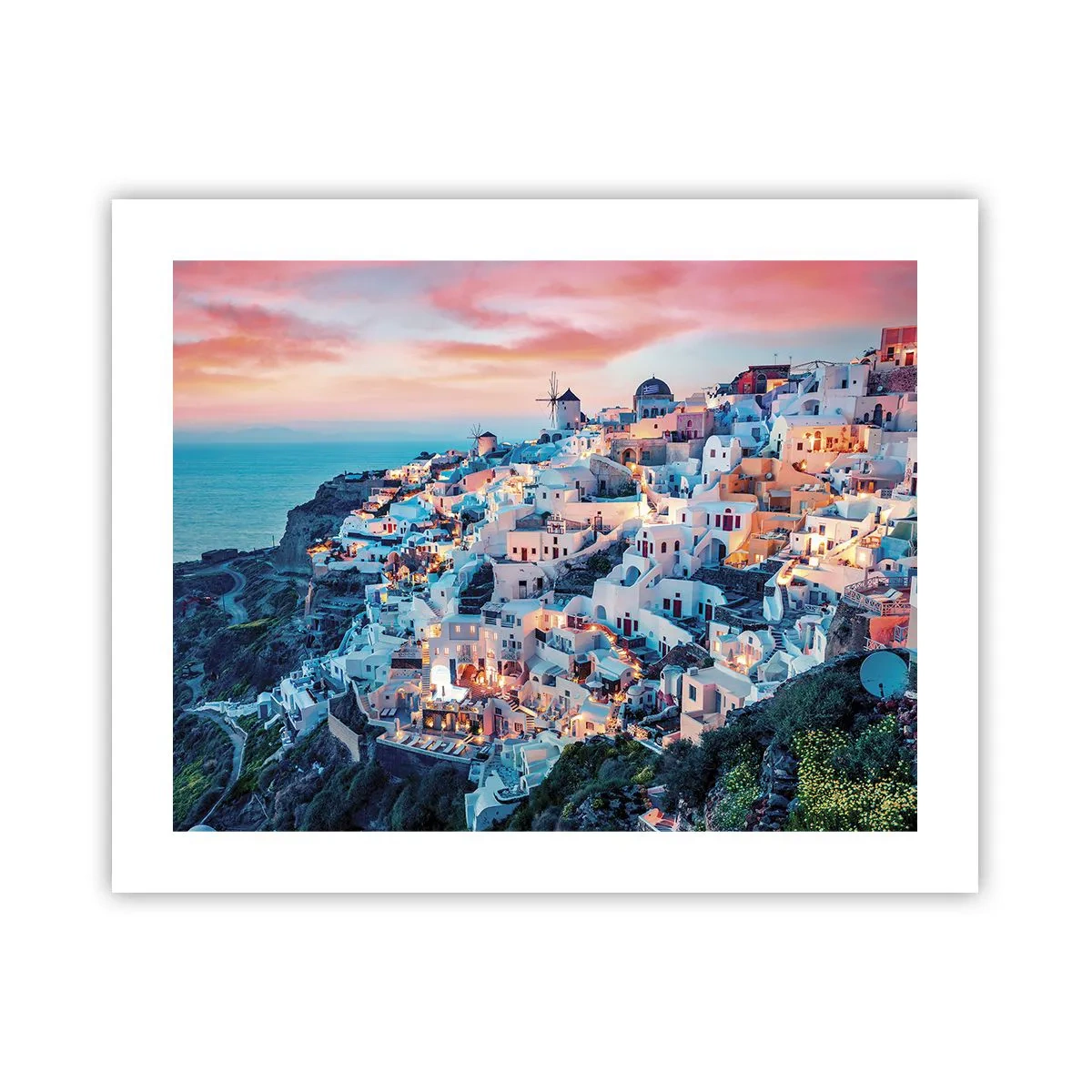 Affiche - Poster - Vos grandes vacances en Grèce - 50x40 cm