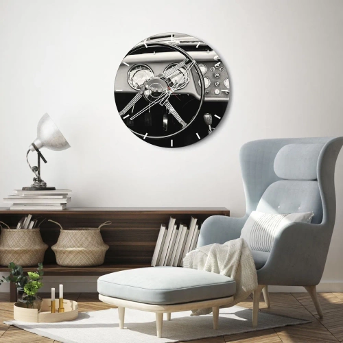 Horloge murale - Pendule murale - Rêve de collectionneur - 30x30 cm
