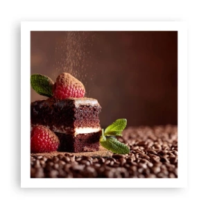 Affiche - Poster - La vie est douce - 60x60 cm