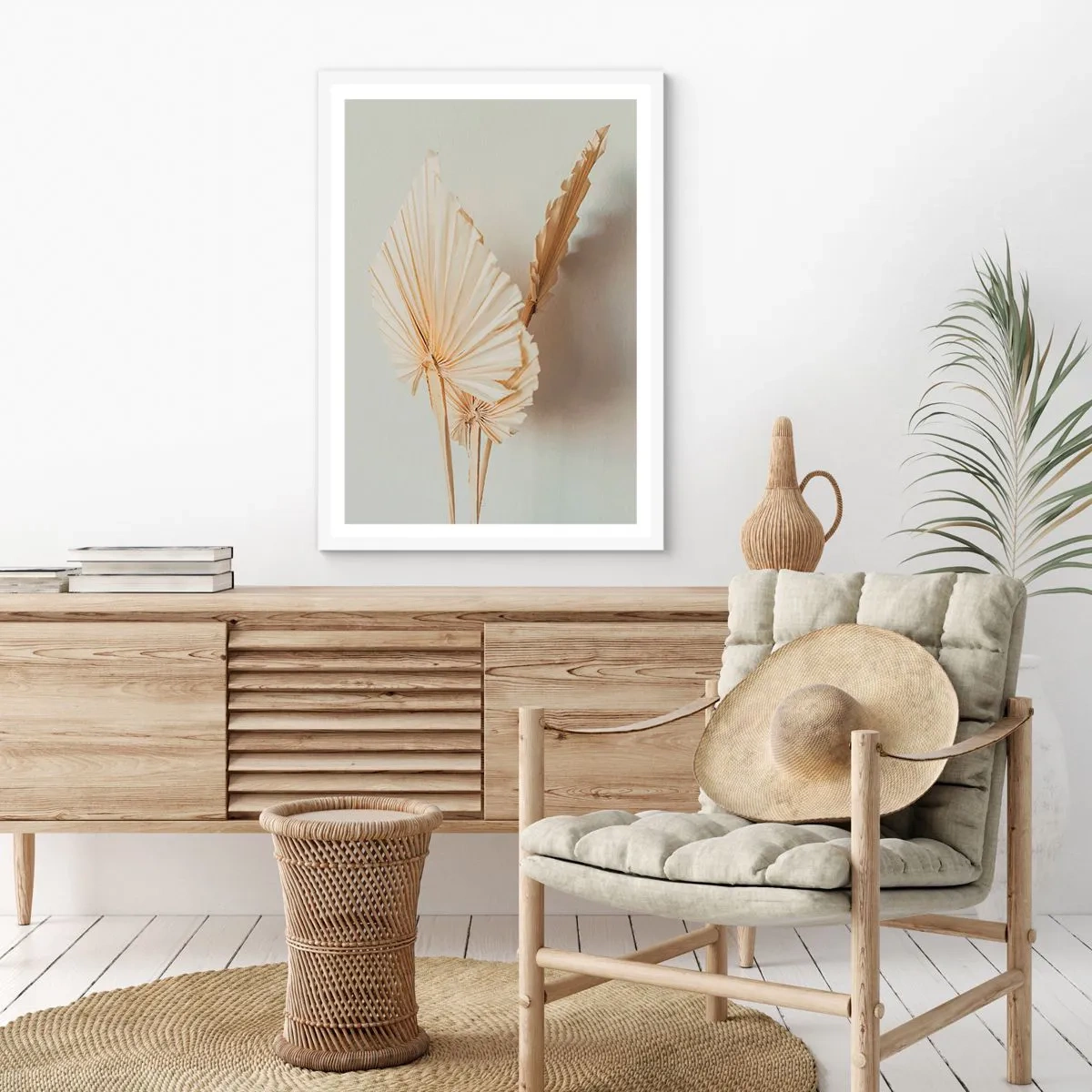 Affiche dans un cadre blanc - Poster - Quand tu dois t’apaiser - 30x40 cm