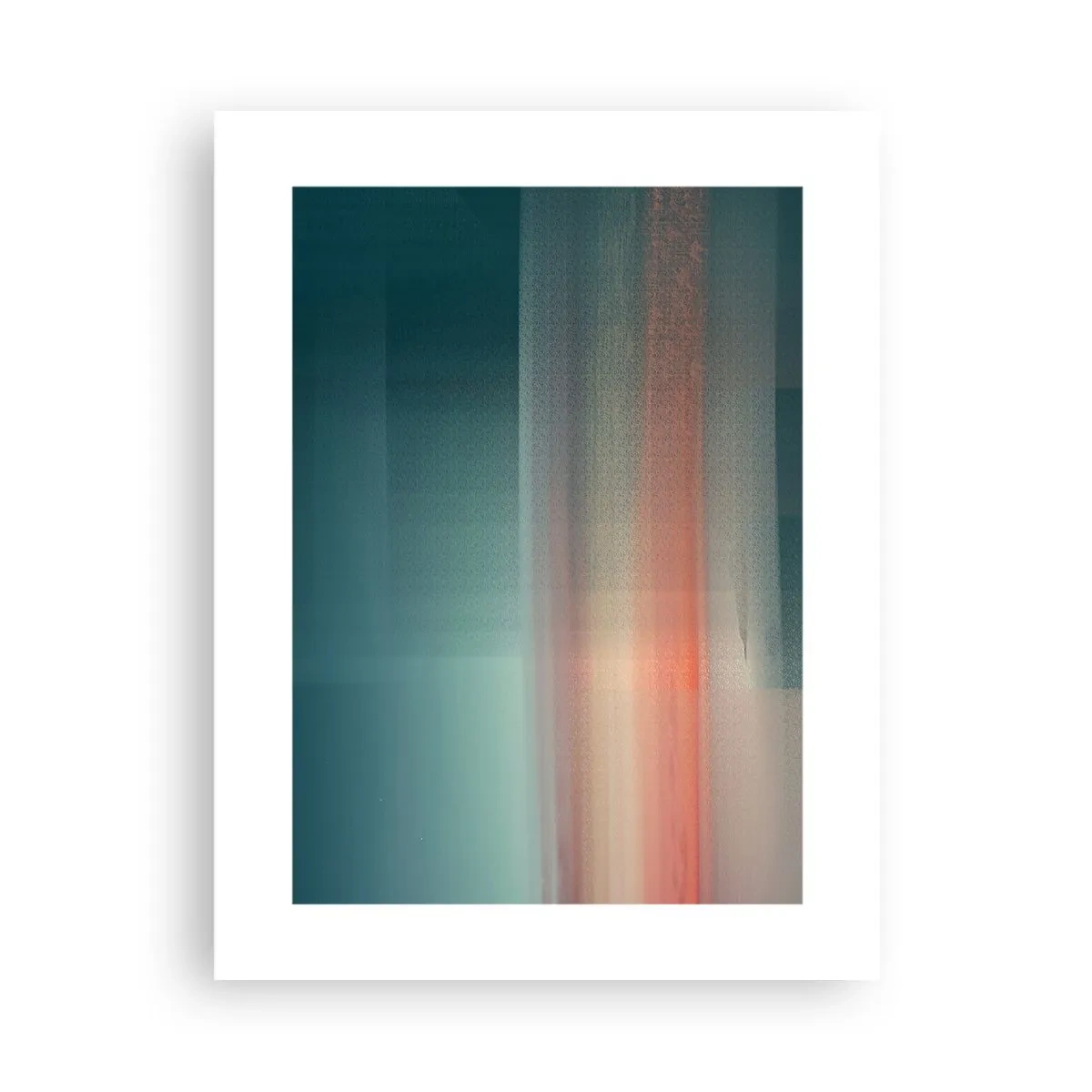 Affiche - Poster - Résumé : vagues de lumière - 30x40 cm