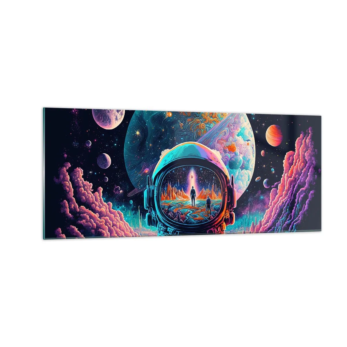 Impression sur verre - Image sur verre - Les philosophes n'en ont pas rêvé - 100x40 cm