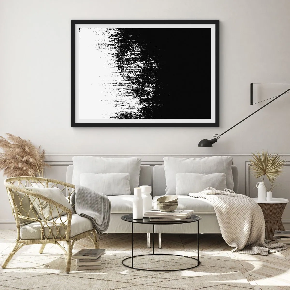 Affiche dans un cadre noir - Poster - Et le gagnant est ... - 91x61 cm