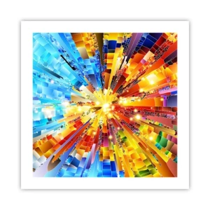 Affiche - Poster - In medias res - 50x50 cm