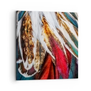 Impression sur toile - Image sur toile - Secrets de vol - 70x70 cm