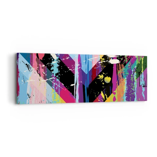 Impression sur toile - Image sur toile - De haut en bas - 90x30 cm