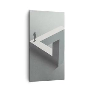 Impression sur toile - Image sur toile - Mais c'est possible - 55x100 cm