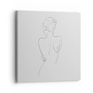 Impression sur toile - Image sur toile - Musique corporelle - 30x30 cm