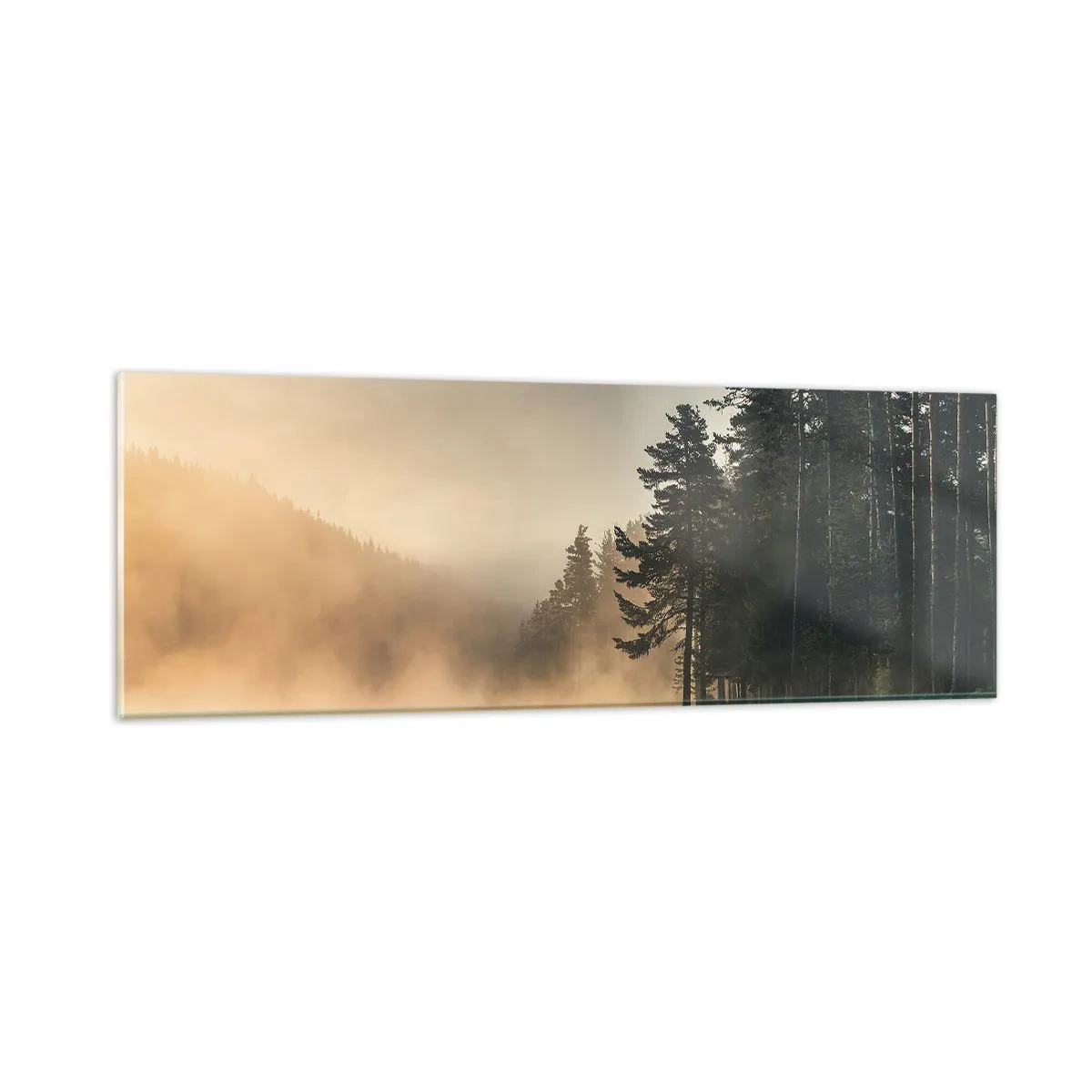 Impression sur verre - Image sur verre - Naissance du jour - 90x30 cm