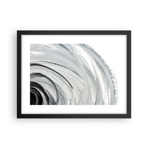 Affiche dans un cadre noir - Poster - Composition orbitale - 40x30 cm