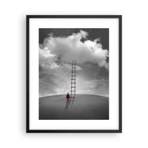 Affiche dans un cadre noir - Poster - Tout est possible - 40x50 cm