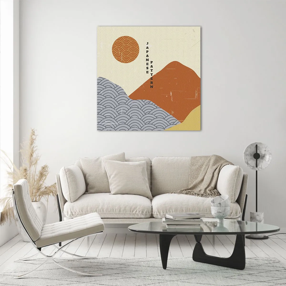 Impression sur verre - Image sur verre - Dans l'esprit japonais - 50x50 cm