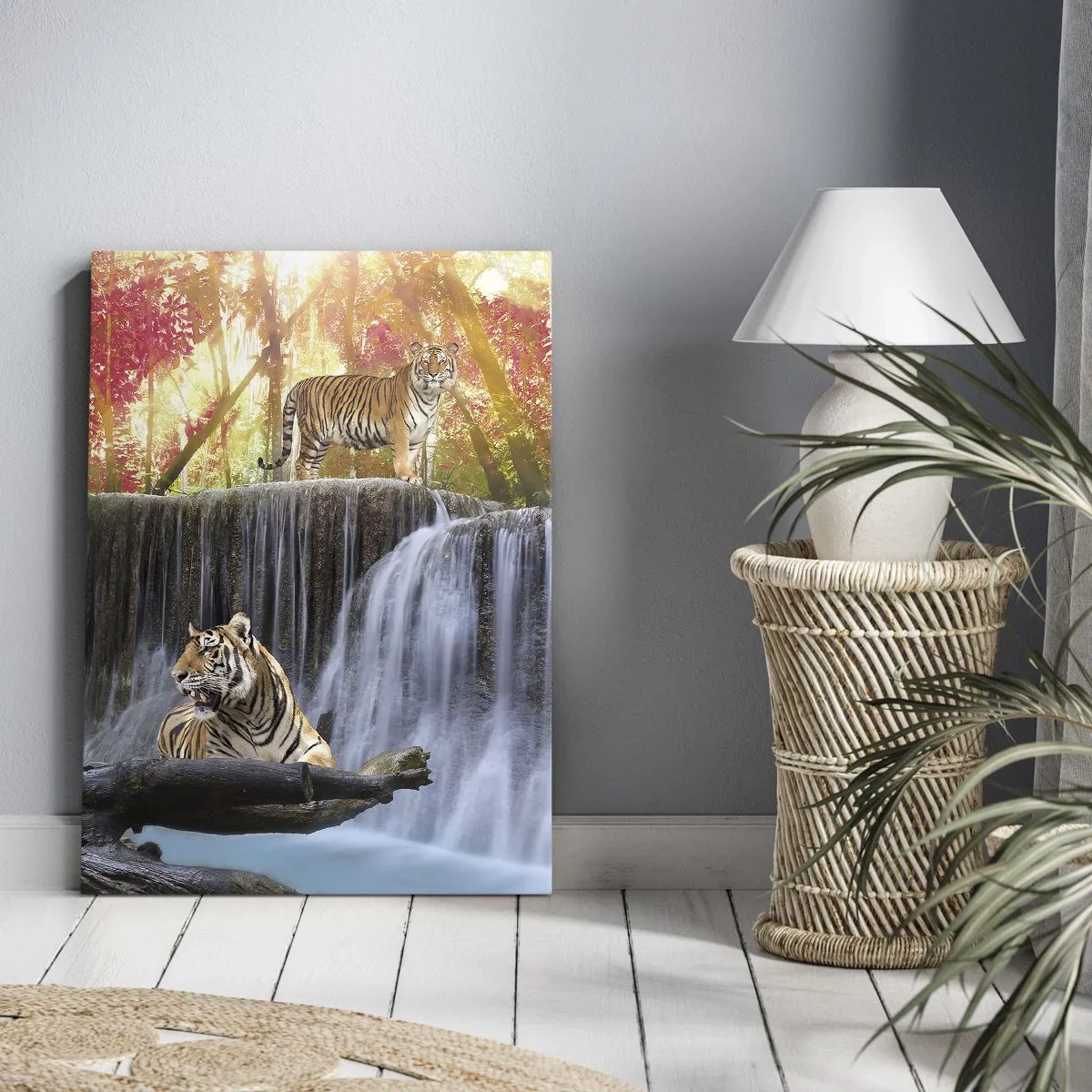 Impression sur toile - Image sur toile - Paysage surréaliste - 65x120 cm