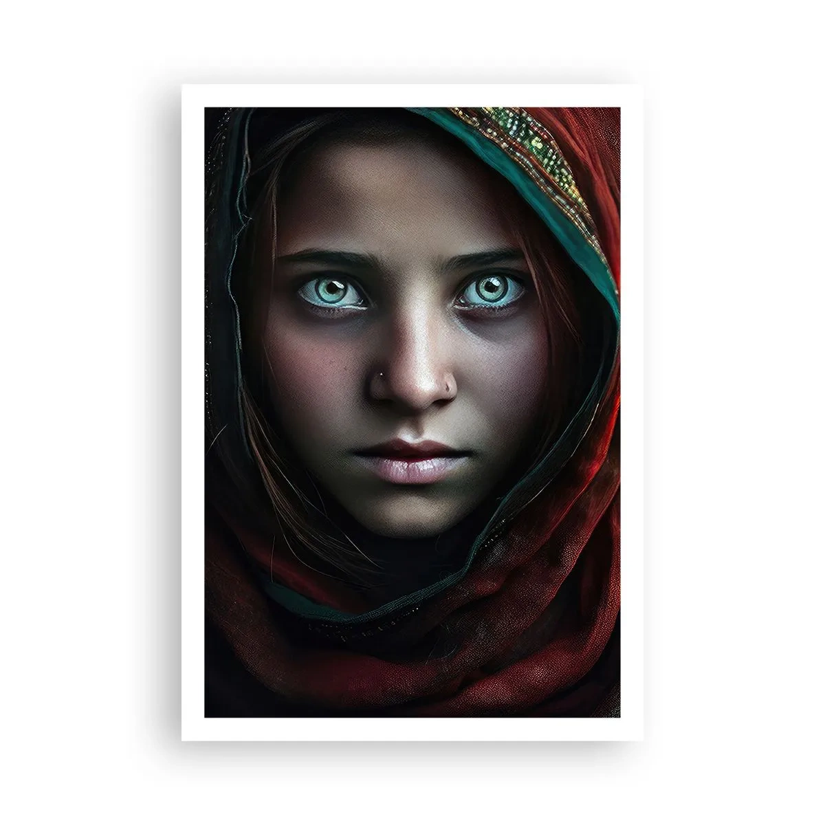 Affiche - Poster - Princesse orientale - 70x100 cm