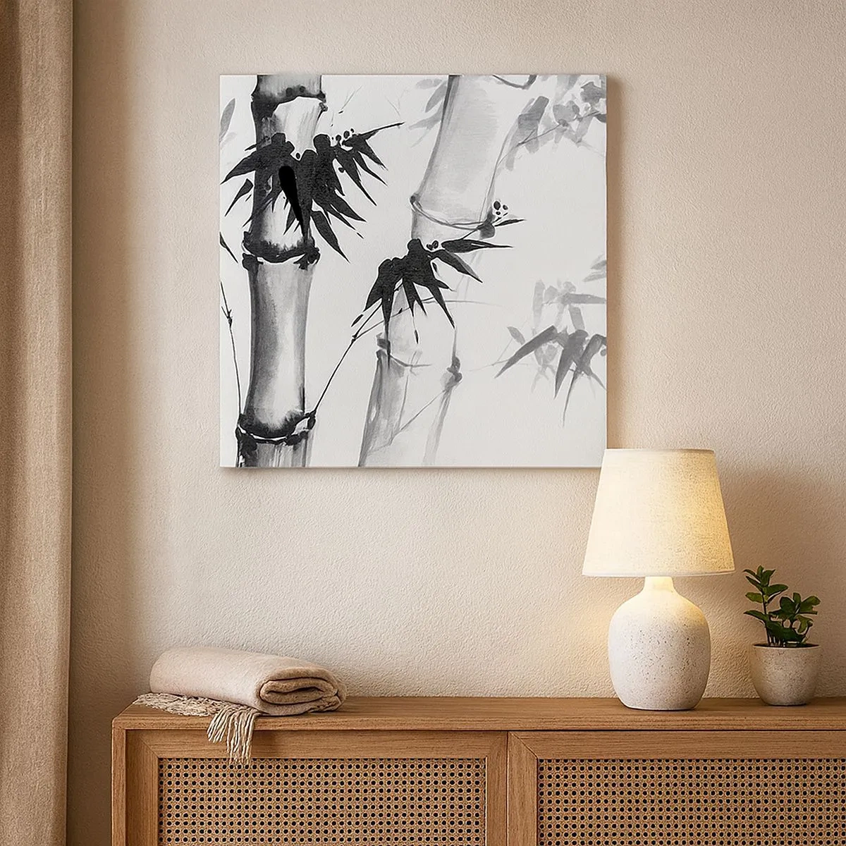 Impression sur toile - Image sur toile - Gros plan sur l'orient - 30x30 cm