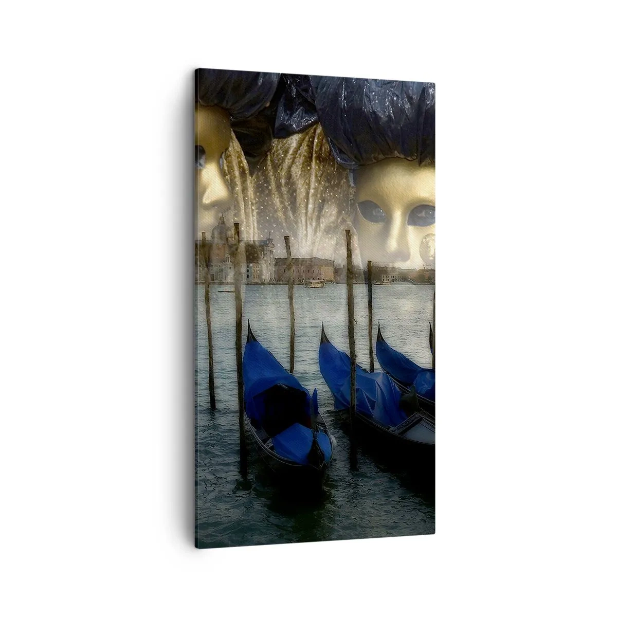 Impression sur toile - Image sur toile - Il est temps de commencer le carnaval - 45x80 cm